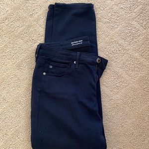 AG jeans.  Prima crop mid-rise cigarette crop.